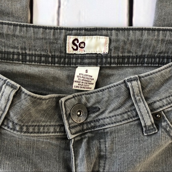 SO Gray Skinny Jeans. - Picture 5 of 6